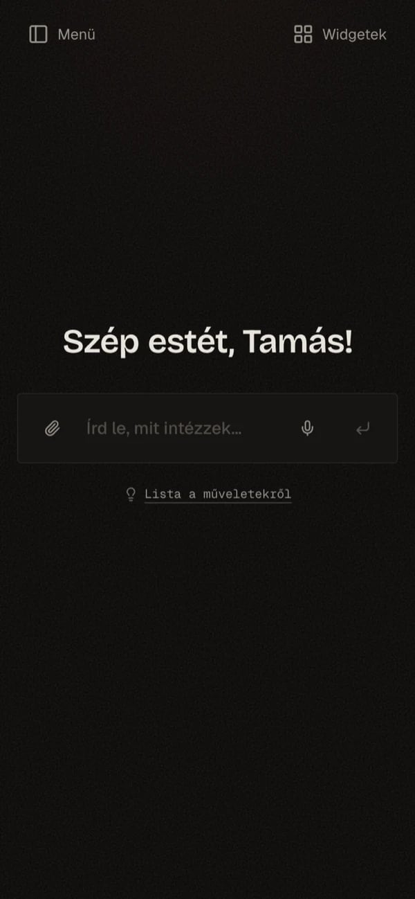 The flow on mobile: empty assistant, preview card, issued and NAV-reported invoice